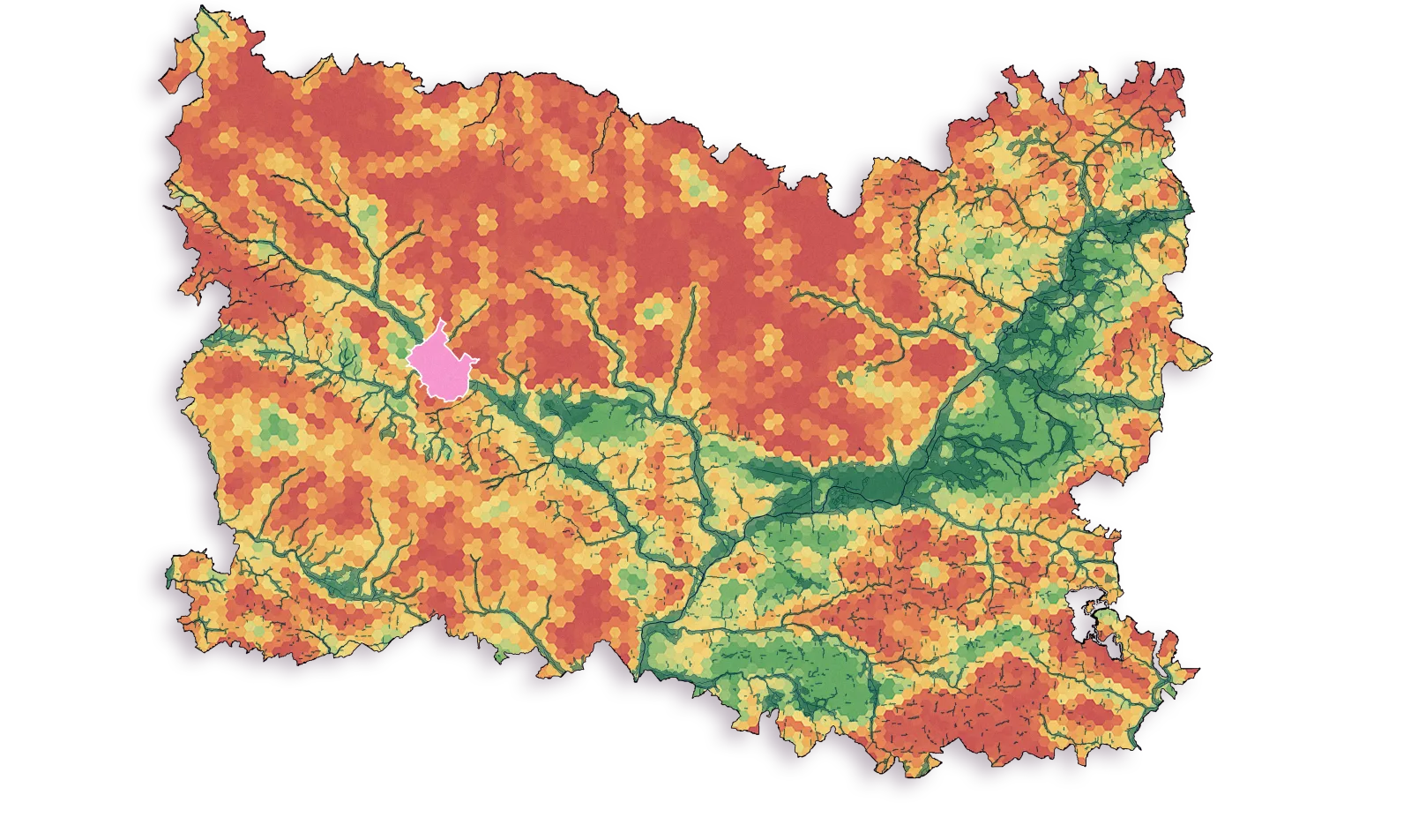 Carte trame continuités